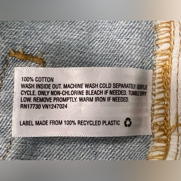 Wild Fable - Women’s Junior - High Waist Denim Jean Shorts - Sz 00 - Picture 7 of 7